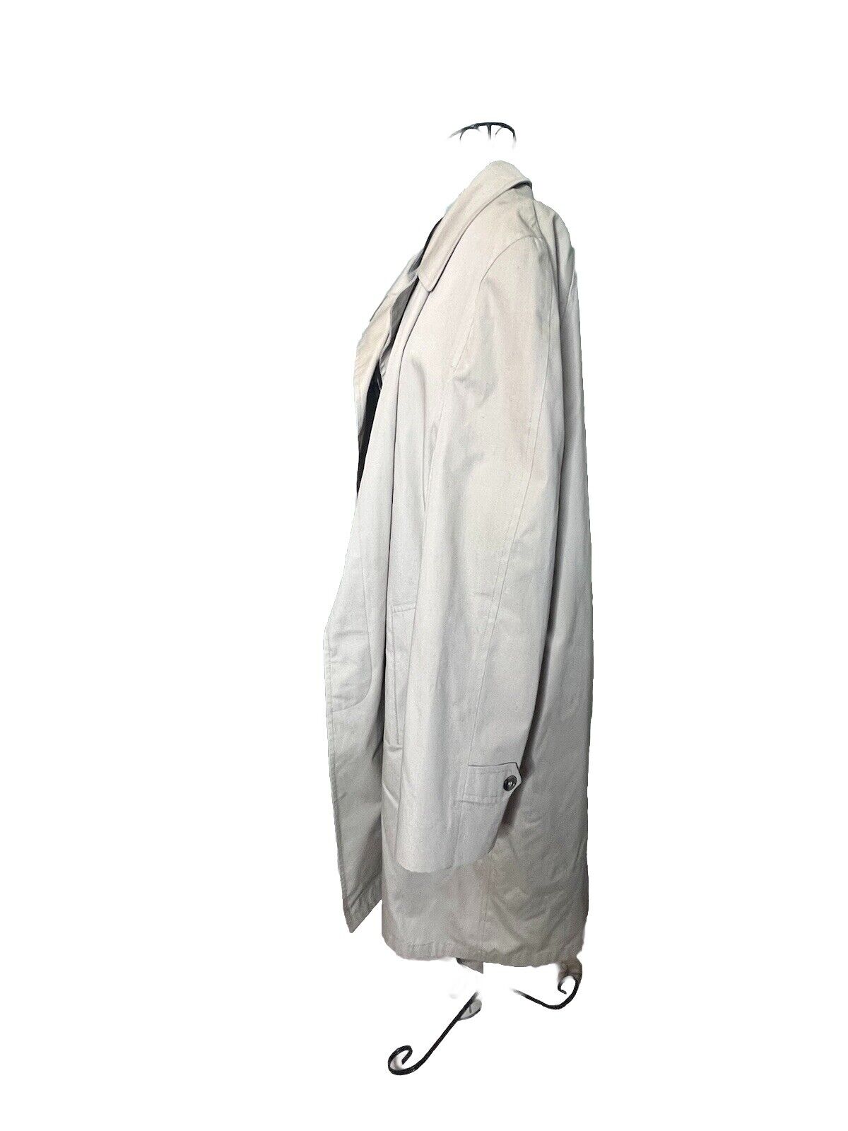 Vintage Gleneagles Mens Size 42 Long Tan Trench Coat