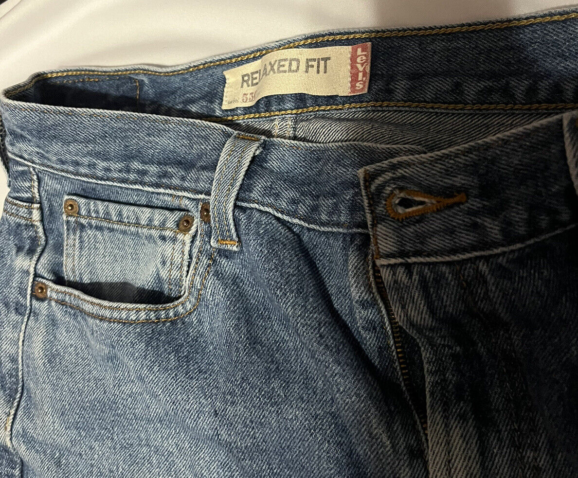 Levi’s men's 550 relaxed fit jeans, Size 34x34