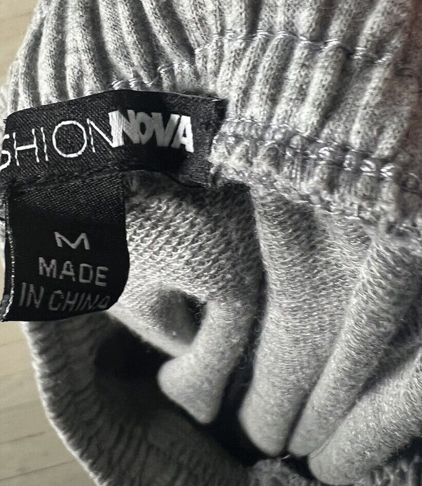 Fashion Nova Women's  Gray Sweatpants Sz Medium