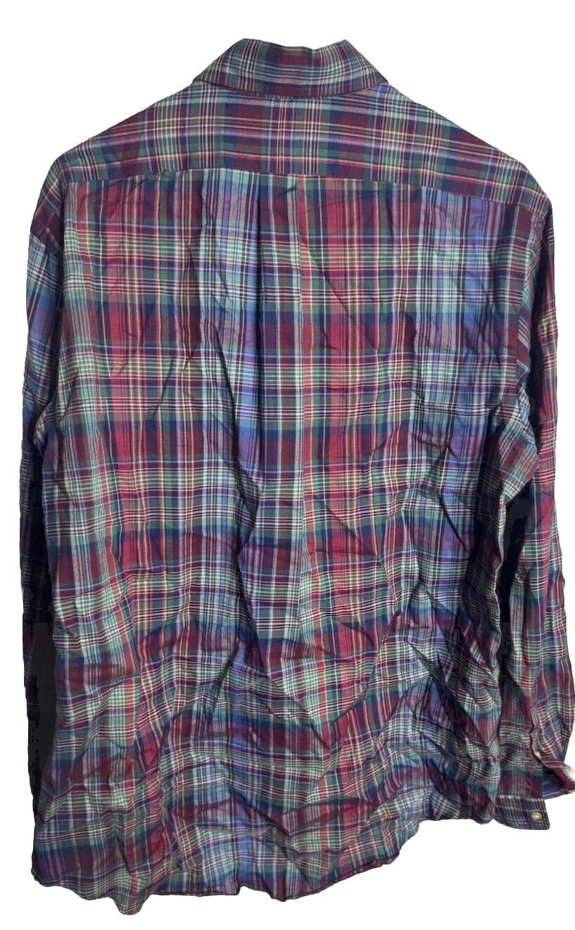 Polo Ralph Lauren Shirt Mens Large Long Sleeve Button