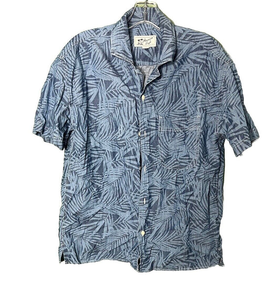 American Eagle Shirt Mens S/P Short Sleeve Button Down
