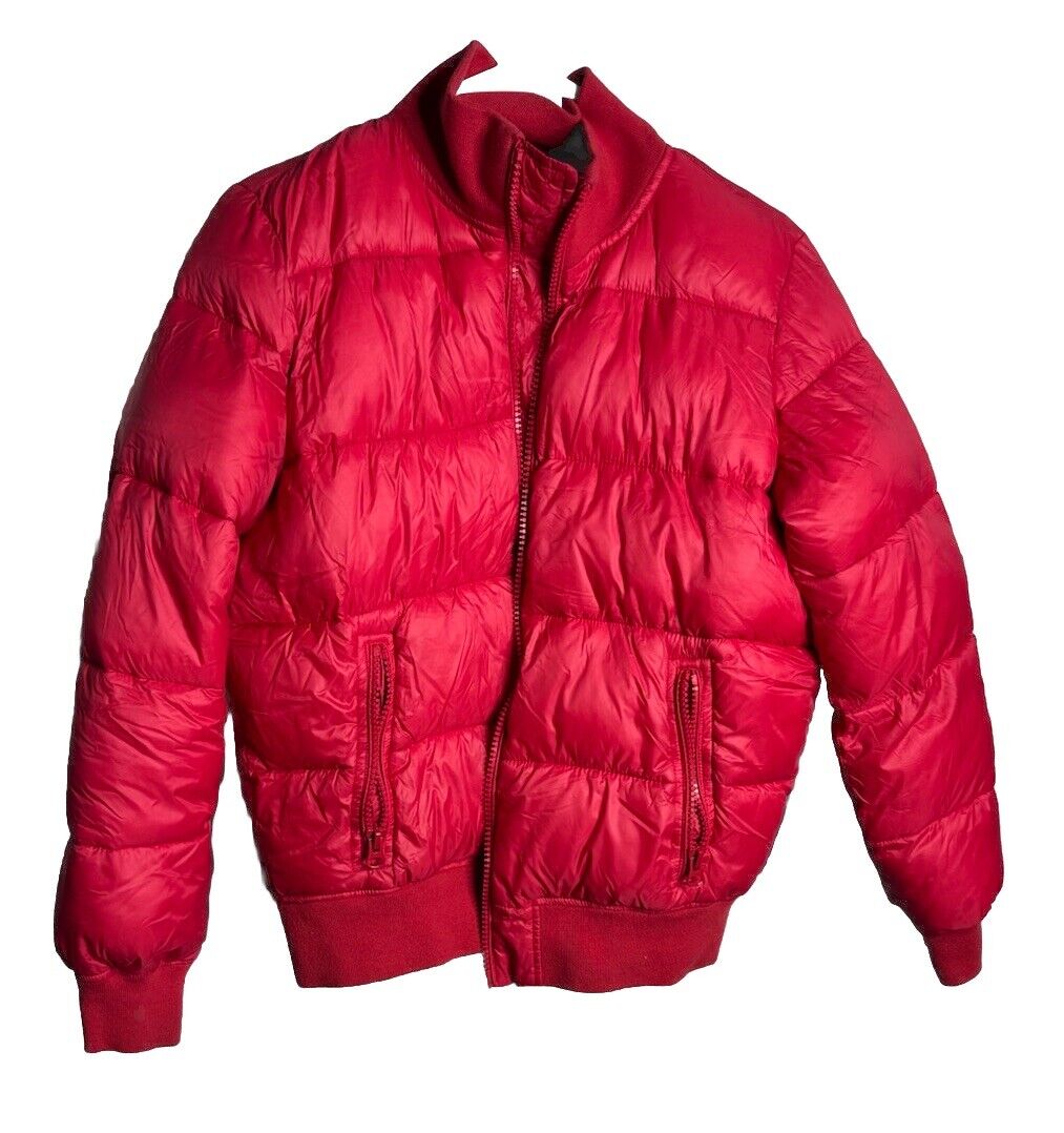 Vintage Gap Men’s Down Feather Insulated Full Zip Puffer Jacket Small