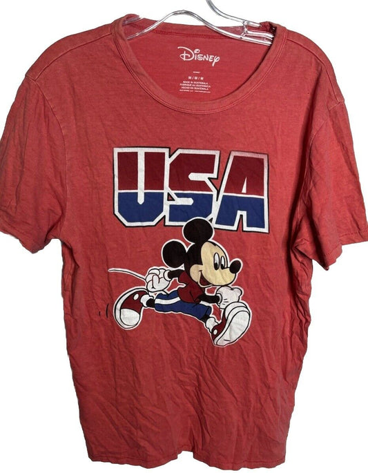 Disney USA Mickey Mouse Short Sleeve T-Shirt Adult Size M