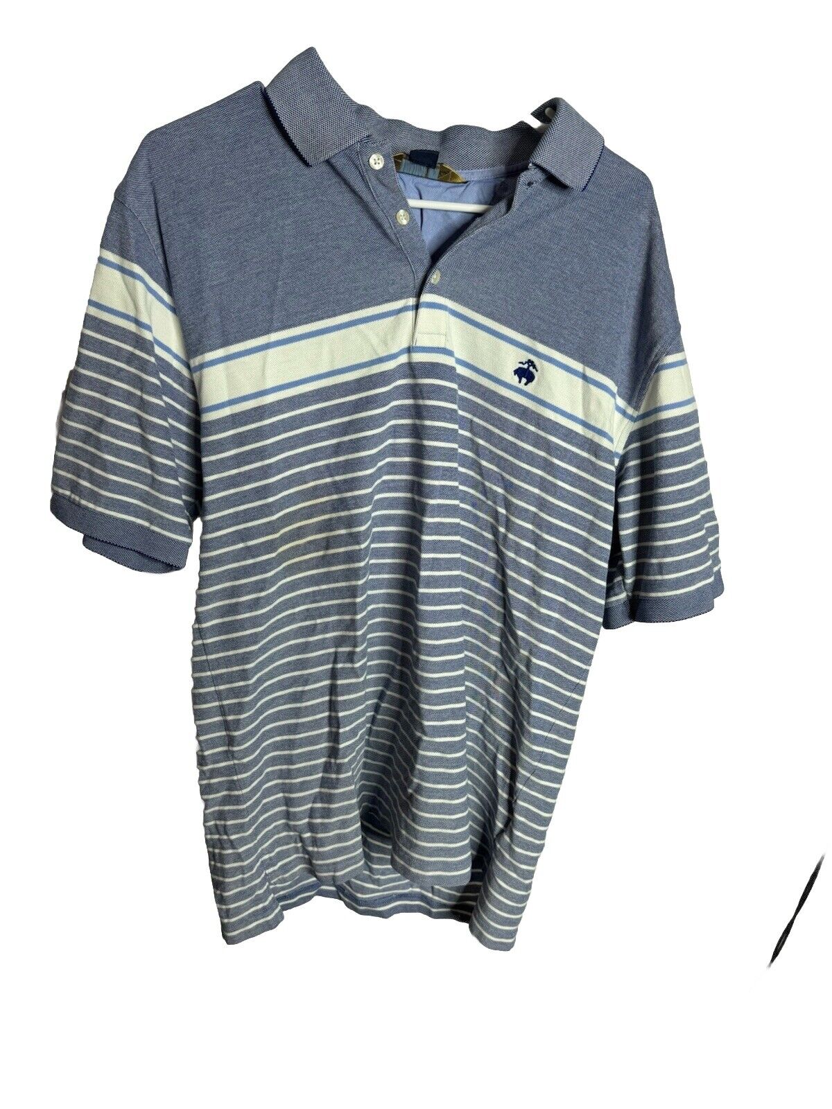 (Large) Mens Brooks Brothers Polo Shirt Logo Short Sleeve