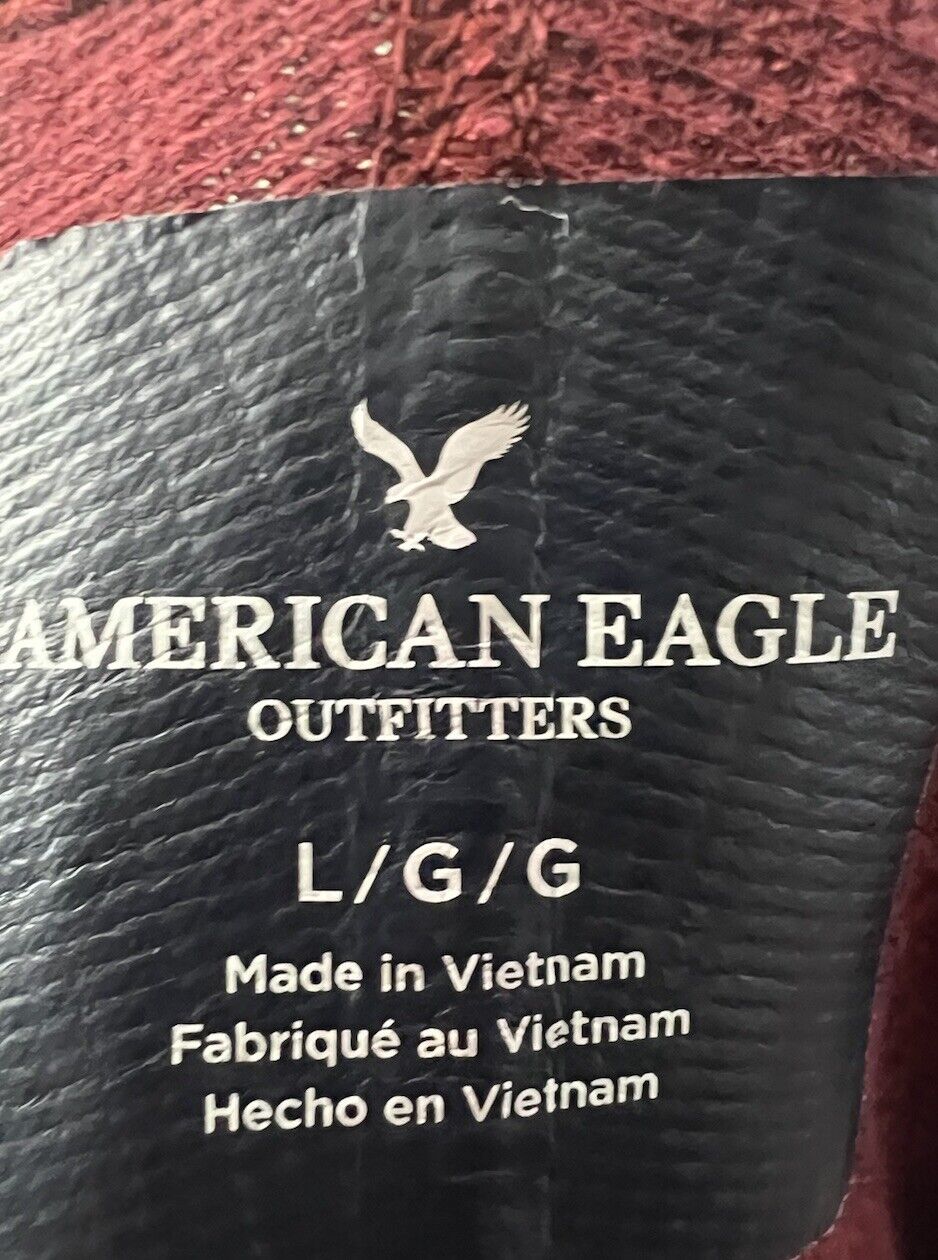 Men’s Size Large American Eagle Long Sleeve Shirt