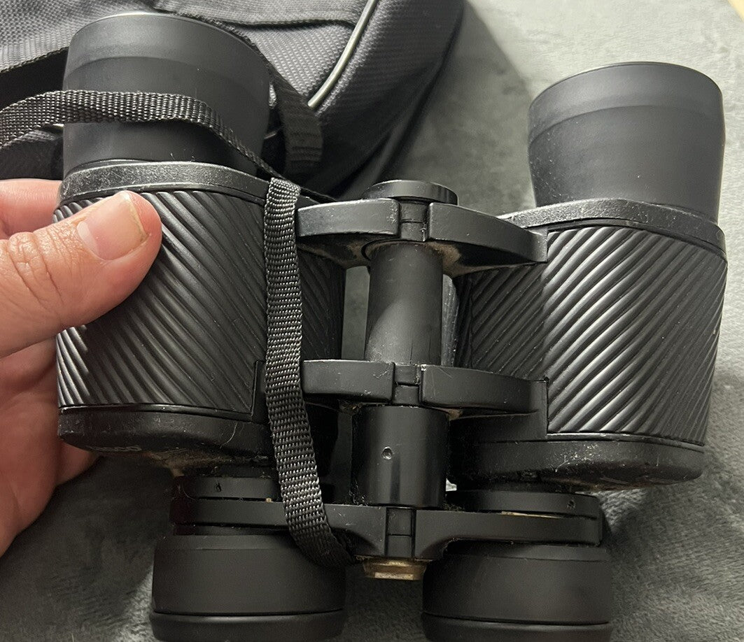 Vintage Tasco Binoculars 7-14x40mm Zoom 294ft/1000yds case/AS IS!!