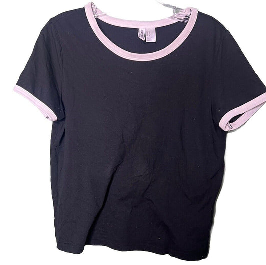 Divided by H&M Black t-shirt women's Medium
