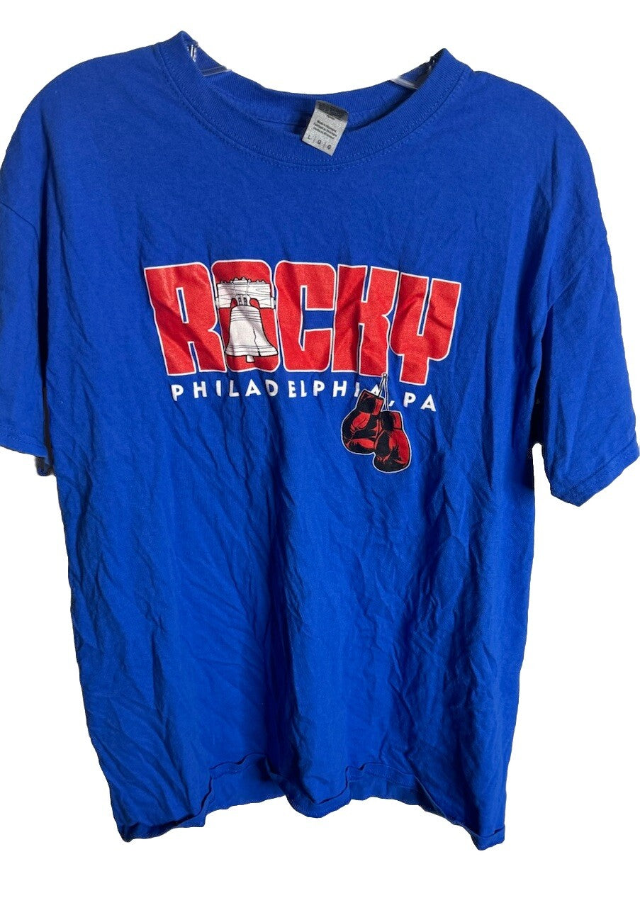 Rocky Movie T Shirt Mens Large Short Sleeve Philadelphia