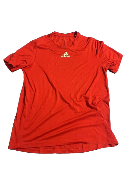 adidas Short Sleeve Shirt Men's Red Used Small