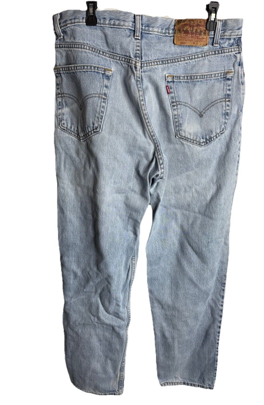 Levis 550 Relaxed Straight Jeans Mens 36X32 Blue
