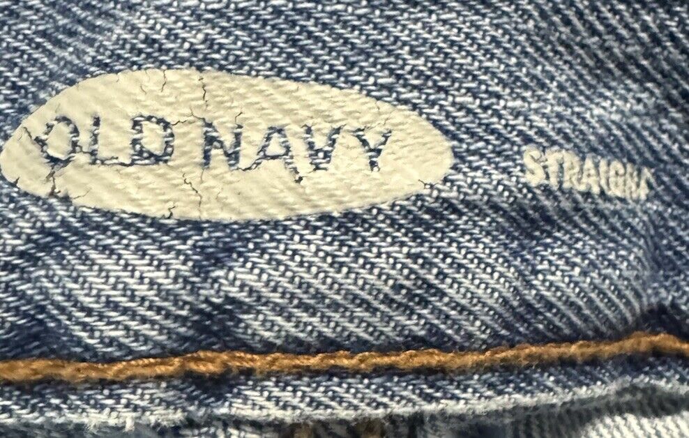 Old Navy Jeans Mens Size 32x30 Blue Regular Straight Rigid Denim Pants