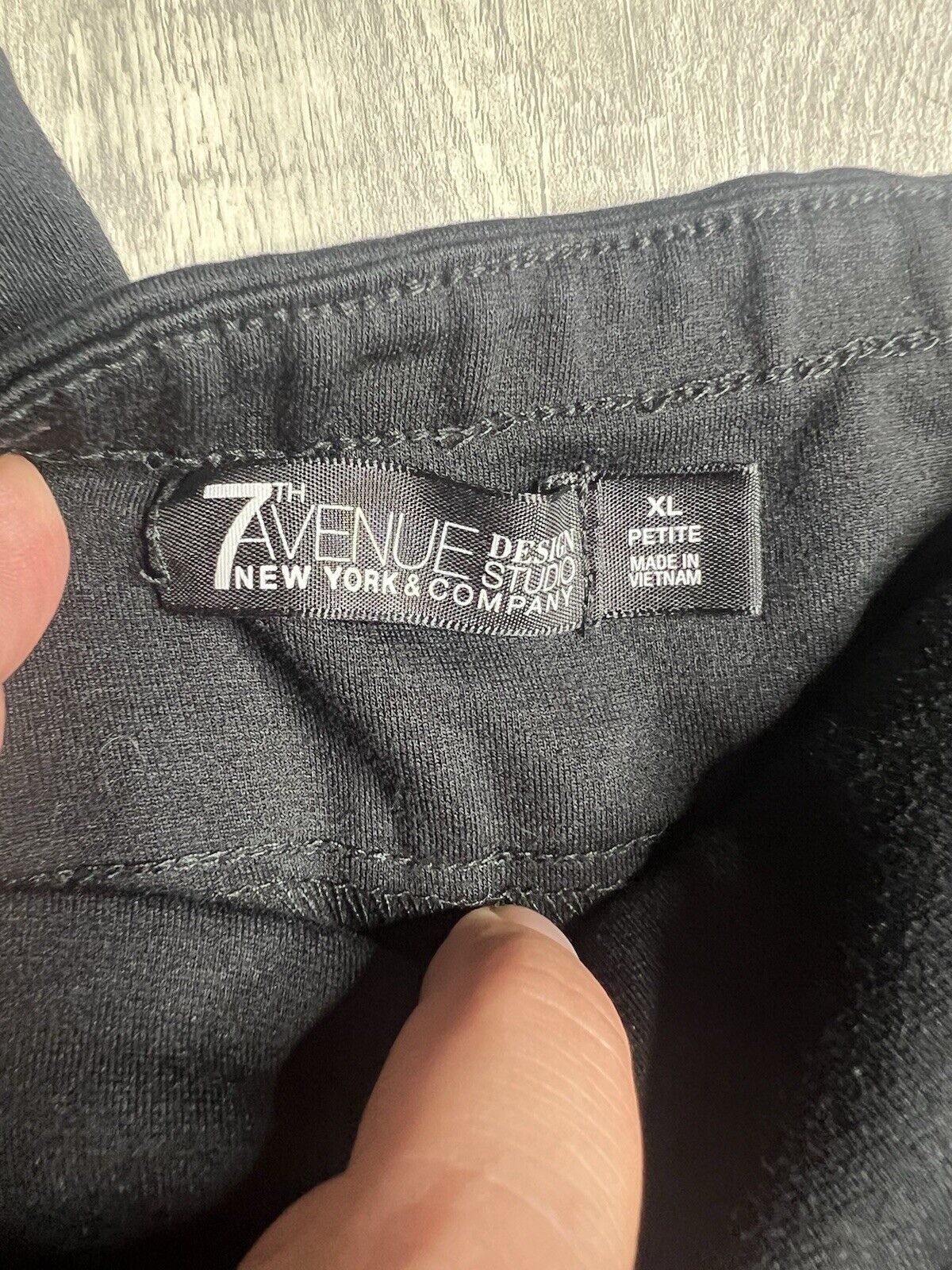 7th Avenue Design Studio Signature Fit Women's Straight Leg Pants XL Petite