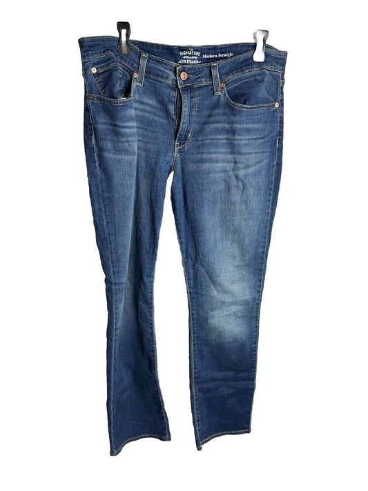 Levi's Signature Regular Straight Leg Denim Jeans Men's Sz 33x32