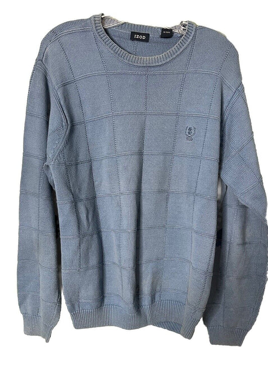 VTG Izod  Crew Neck Knit Sweater  Mens Large