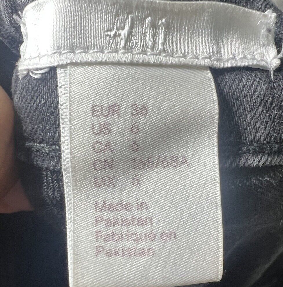 Divided H&M Jeans Women’s Size 6 Dark Wash Mid Rise Skinny