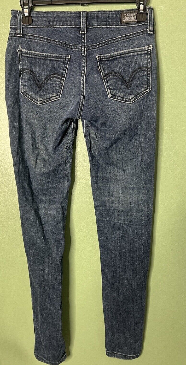 LEVI'S 535 JEANS Womens 3M Legging Denim Blue