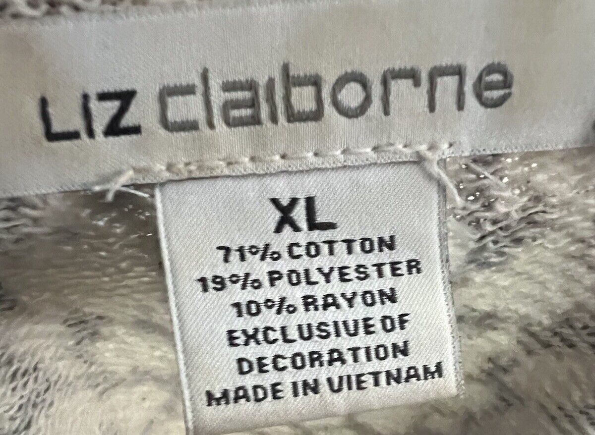 Liz Claiborne Women Shirt Long Sleeve Shirt Size XL