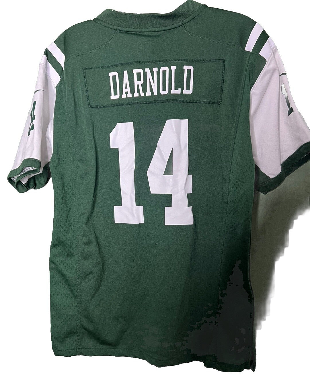 Youth New York Jets Sam Darnold Nike NFL Game Jersey Size XL 18/20 Some Wear