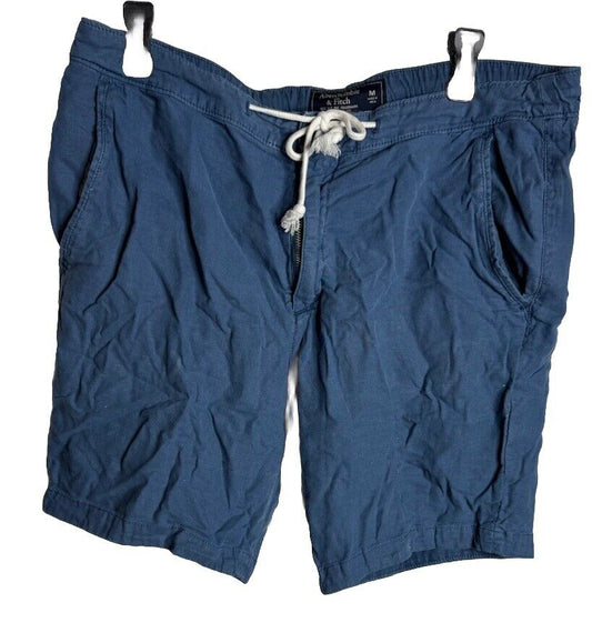 Abercrombie & Fitch  Shorts Mens Medium, Blue Drawstring