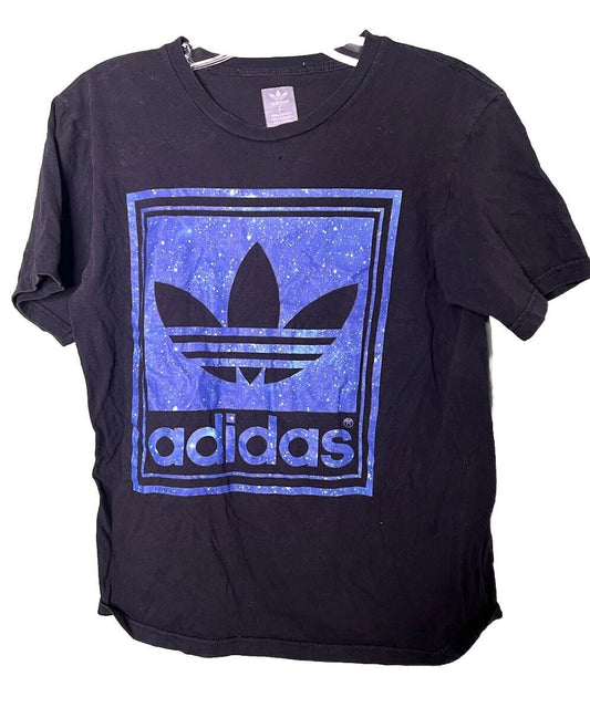 Adidas T Shirt Men's Size Large Logo Short Sleeve Athletic
