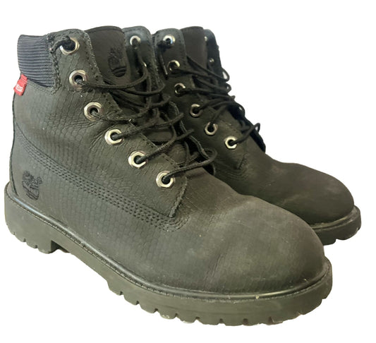 Timberland 5.5 Men’s, Premium Black Helcor Boot, High Quality, Lightly Used,rare