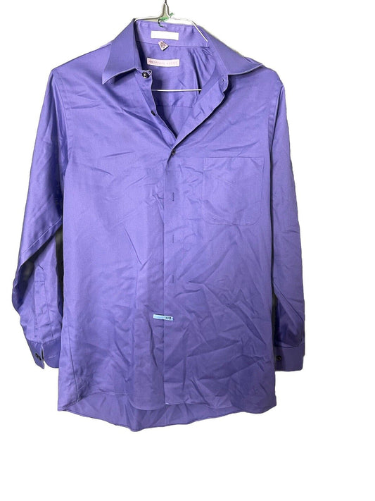 Geoffrey Beene Men's Button Down Shirt Fitted Size 15 32/33