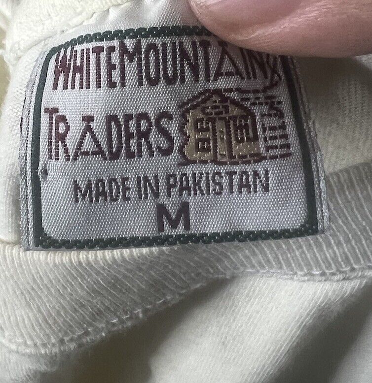 White Mountain Traders Mens Short Sleeve Size M/ MARGARITAS SANIBEL ISLAND, FL