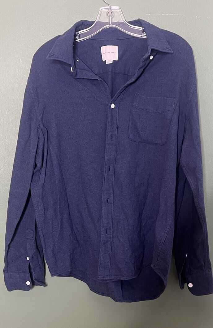 American Eagle Shirt Mens Large Button Up Long Sleeve