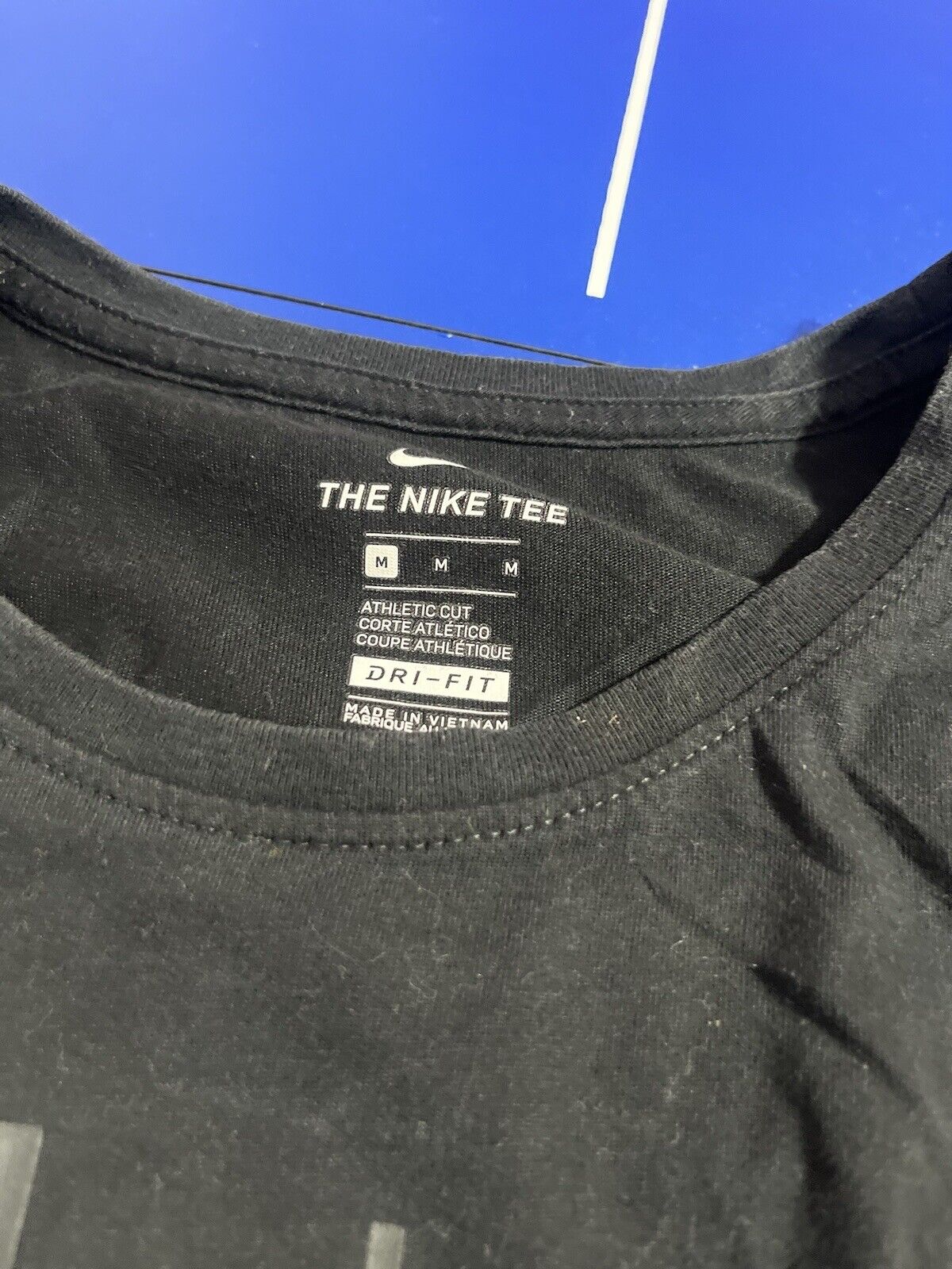 Nike Women’s Athletic Sleeveless Black Shirt Size M,Dri-Fit,Rare Find,Activewear