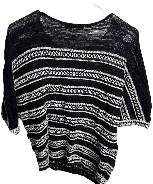 NIC+ZOE linen blend sweater sz large