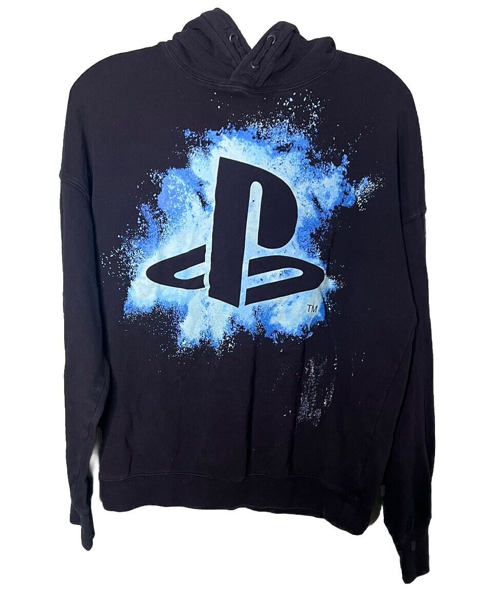 H&M Playstation Hoodie Kids Youth Black Size 16/18