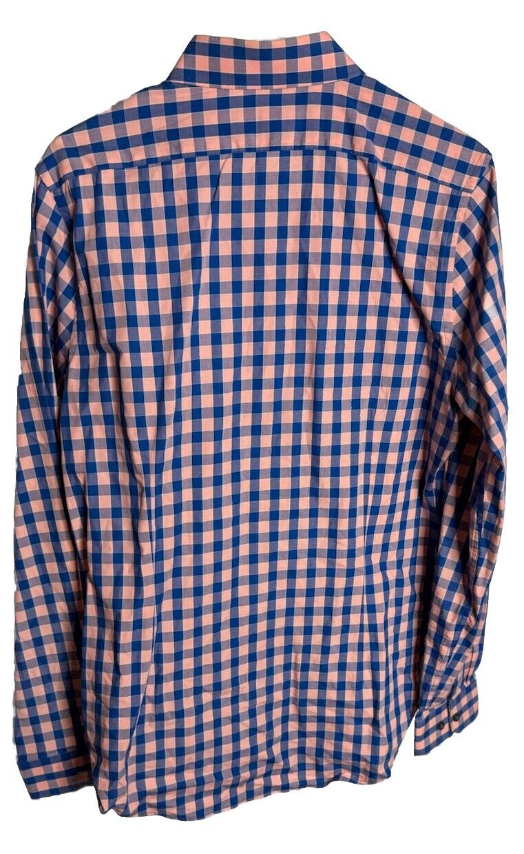 Express Men's Button Down Long Sleeve Shirt Print Size Medium 15-15.5