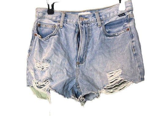 Cello Shorts Womens Size Medium Cut Off Destroyed Denim