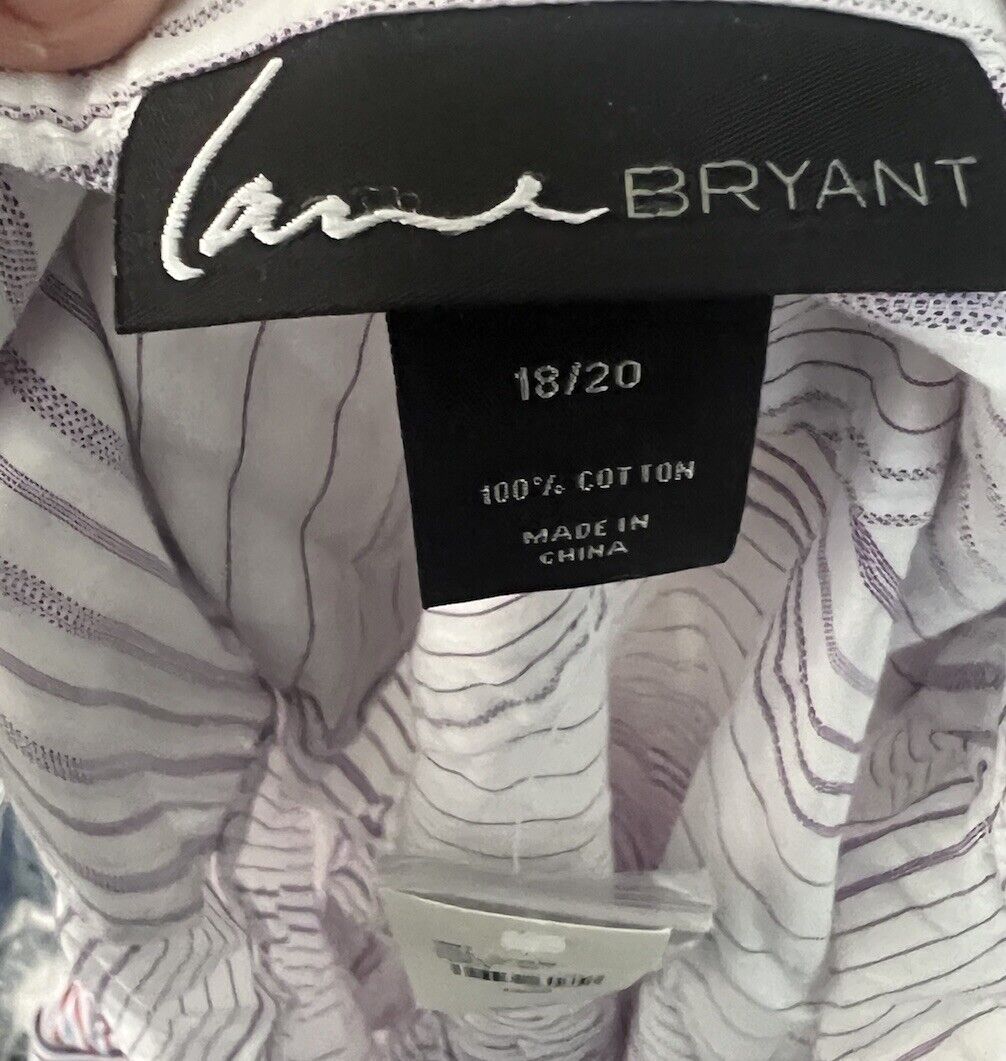 Lane Bryant Button Down Blouse Womens Plus Size 18/20