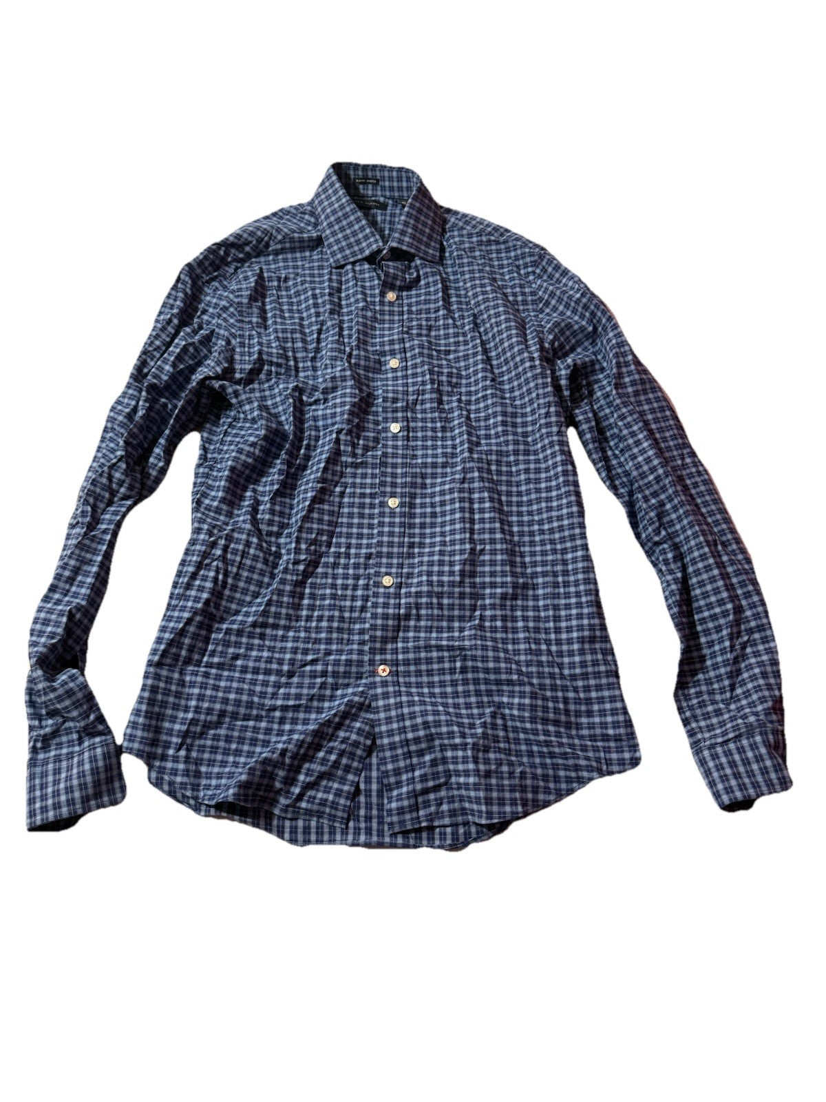 Tommy Hilfiger Men Shirt Slim Fit Stretch Size M