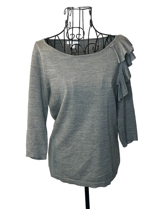 New York Company Womans Shirt Size Small 3/4 Sleeves
