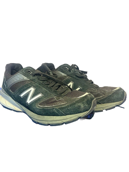 New Balance Womens 990 V5 Black Running Shoes Sneakers Size 9 USA