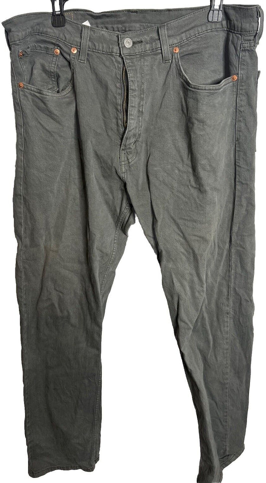 Levi’s 505 Jeans Men’s 36x32 Denim Straight Leg Dark Wash Casual