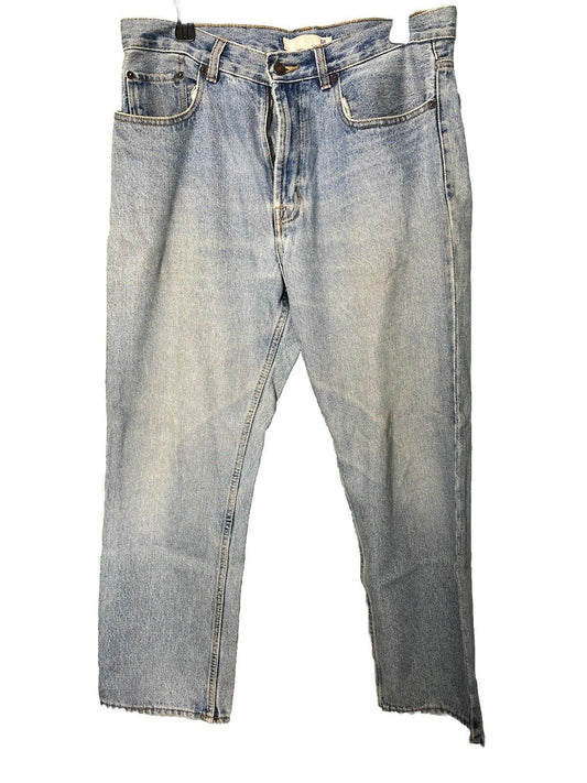Mens Route 66 Boot Cut Blue Jeans 34X30 Relaxed Fit