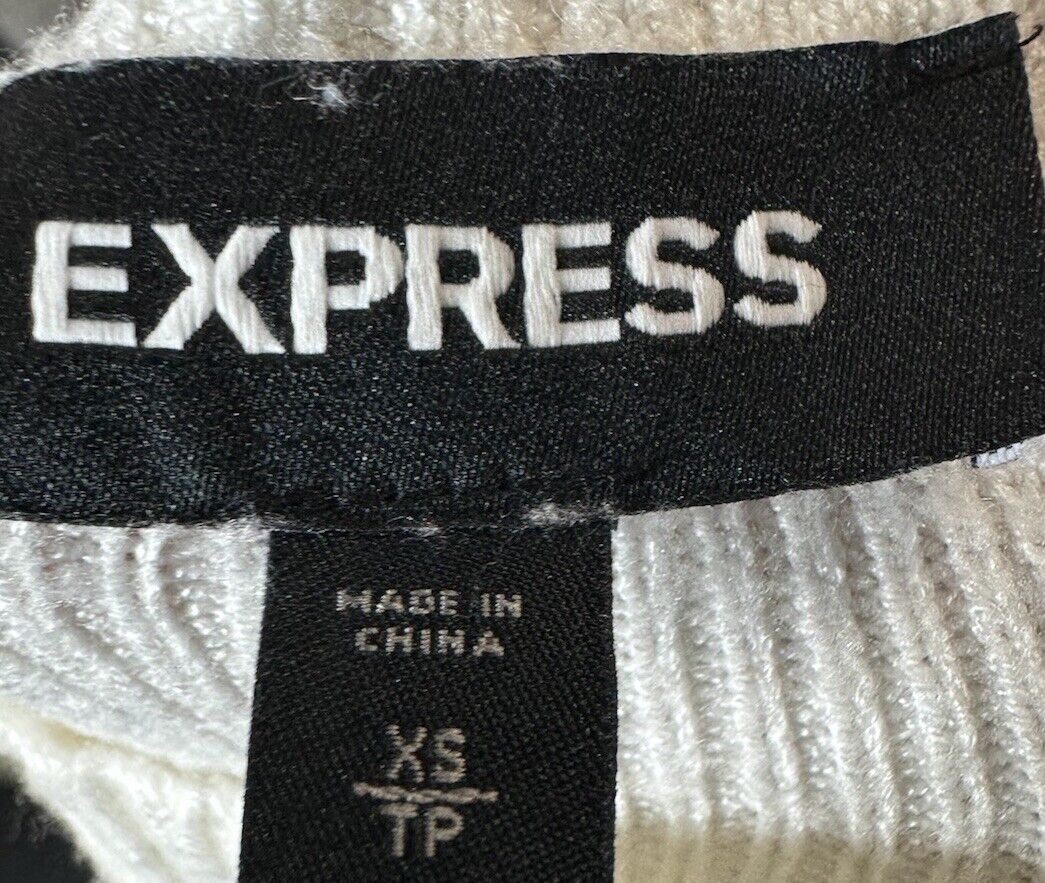 Express Women's XS Crew Neck Knit Sweater