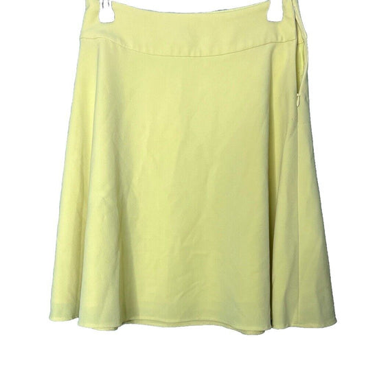 The Limited Yellow Skirt Size XS Cotton Size Zip