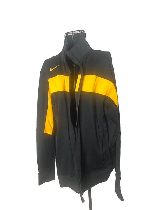 Nike Lightweight Jacket Black And Yellow Size Small Adelphi