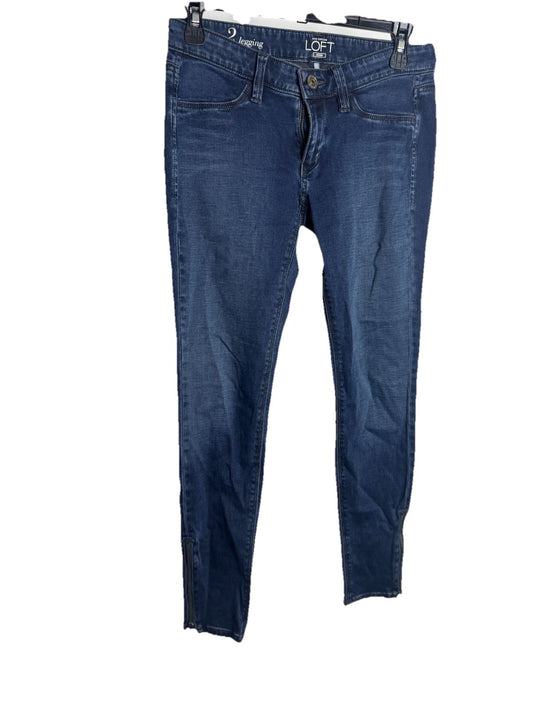 Ann Taylor Loft Jeans Women's sz 26/2 Modern Straight Low Rise Stretch