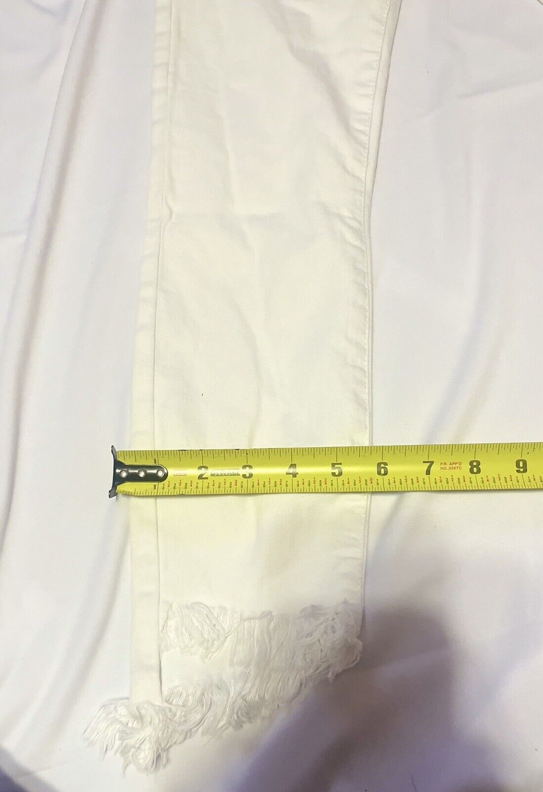 CELLO Jeans, Mid Rise Crop Skinny, Deluxe Comfort stretch, Girls Size 01, White