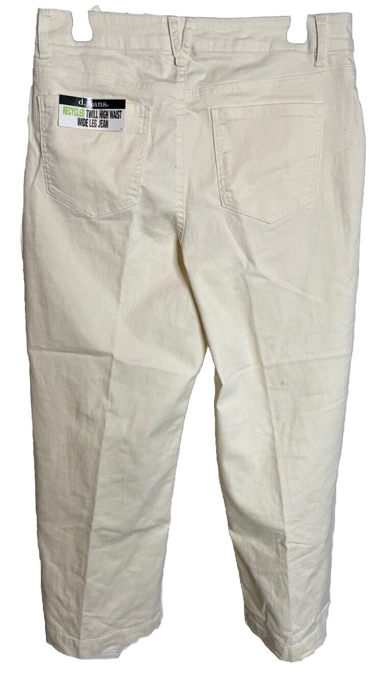 D. Jeans Straight Leg Women's Size 10 Denim Mid Rise 5-Pocket