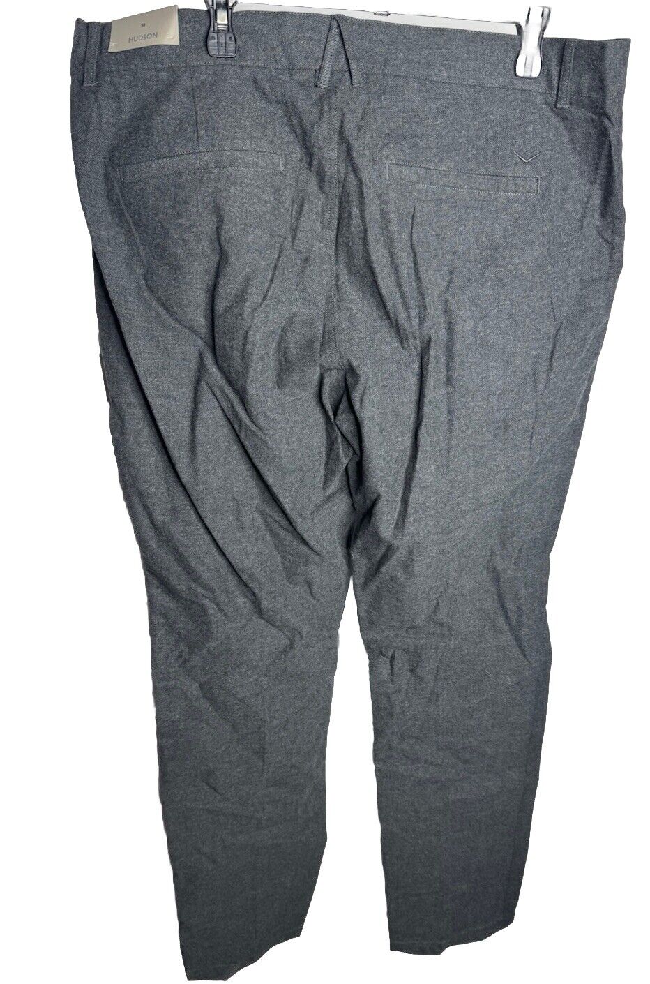 Hudson Pants Men's 38 Chino Khaki Casual Blake Slim Straight Flat