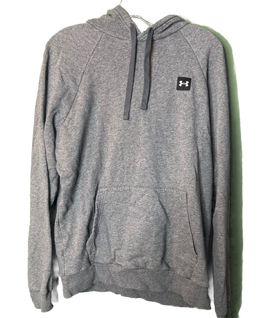 Mens UA Under Armour Lightweight Pullover Fleece Sweatshirt Hoody Medium