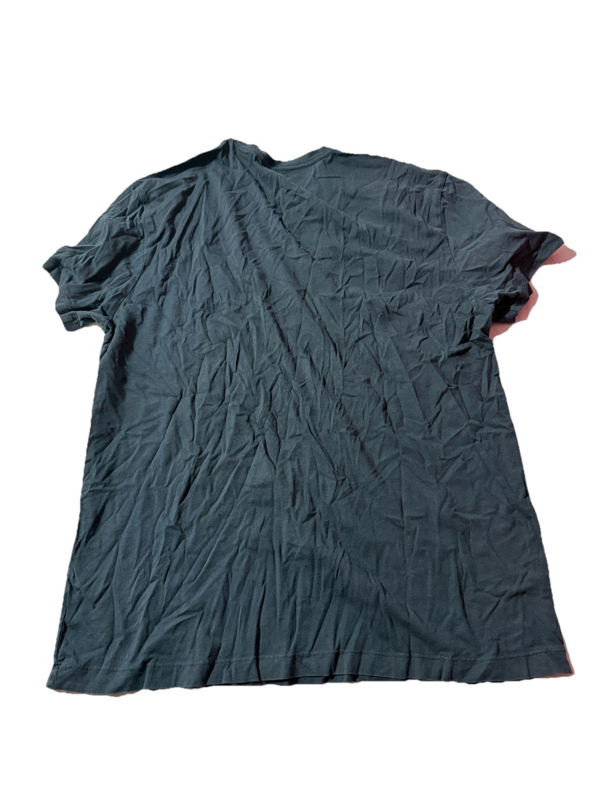 Mens J. Crew Broken - Blue V Neck T-Shirt Size XL Active Camp Preppy