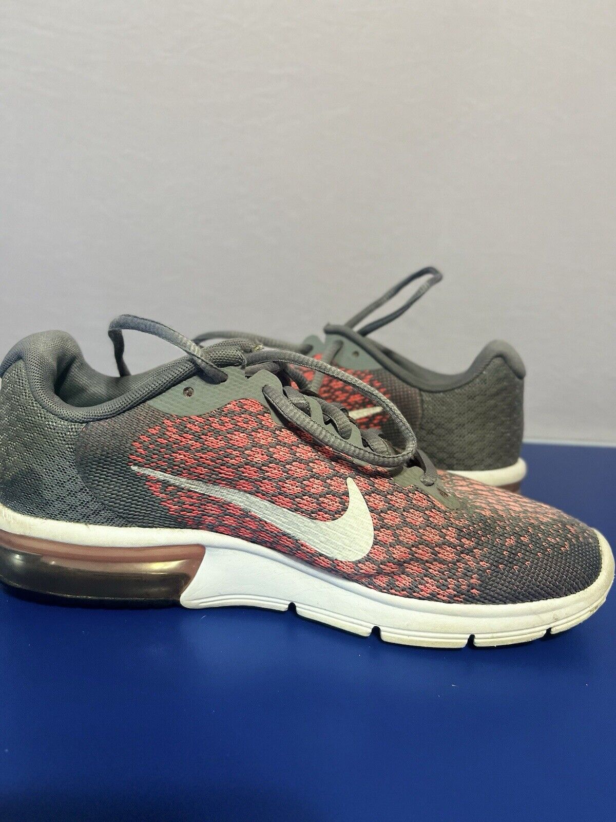 Nike Air Max Sneakers Women's Size 7.5 Sequent 2 Running Athletic Mesh Pink
