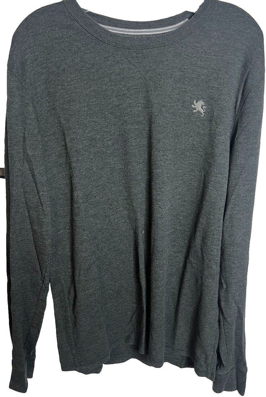 Express Waffle Knit Shirt Long Sleeve Mens Size XL